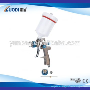 Pistolet à peinture professionnel populaire Gravity LD-701 Hvlp de 600 ml